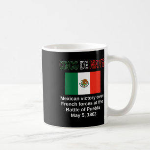 Cinco de Mayo Byttle of Puebla 5 mei Mexicaanse Ci Koffiemok