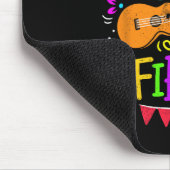 Cinco de Mayo Cactus Sombrero Guitar Muismat (Hoek)