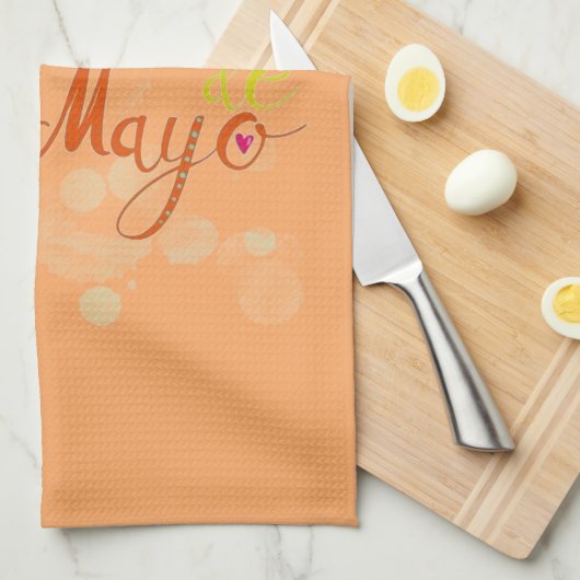 Cinco De Mayo Cactus Theedoek (Quarter Fold)