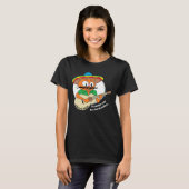 Cinco De Mayo Cartoon Kat Grappig T-shirt (Voorkant volledig)