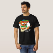 Cinco De Mayo Cartoon Snorhaar Kat Grappig T-shirt (Voorkant volledig)