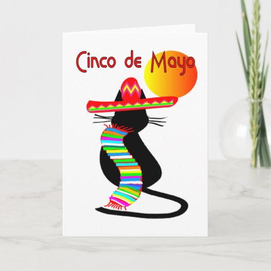 Cinco de mayo CAT Kaart (Voorkant)