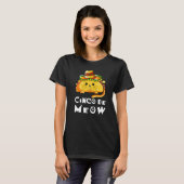 Cinco De Mayo Cat Tacos Mexican Party T-shirt (Voorkant volledig)