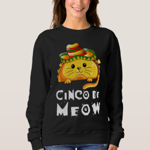 Cinco De Mayo Cat Tacos Mexican Party Trui
