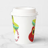 Cinco de Mayo Celebration 8oz. Papieren Beker (Rechts)
