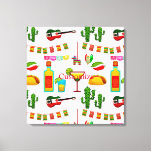Cinco de Mayo Celebration Thunder_Cove Canvas Afdruk