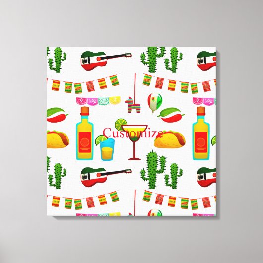 Cinco de Mayo Celebration Thunder_Cove Canvas Afdruk (Voorkant)