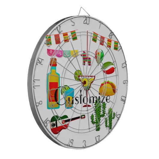 Cinco de Mayo Celebration Thunder_Cove Dartbord (Voorkant Links)