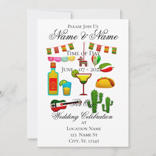 Cinco de Mayo Celebration Thunder_Cove Kaart (Voorkant)