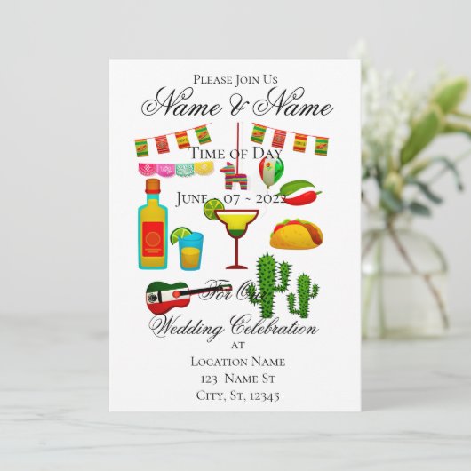 Cinco de Mayo Celebration Thunder_Cove Kaart (Staand voorkant)