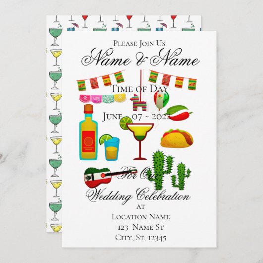 Cinco de Mayo Celebration Thunder_Cove Kaart (Voorkant / Achterkant)