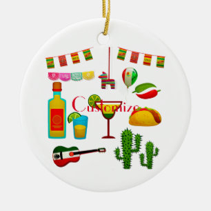 Cinco de Mayo Celebration Thunder_Cove Keramisch Ornament