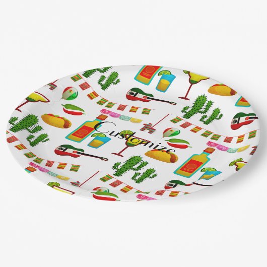 Cinco de Mayo Celebration Thunder_Cove Papieren Bordje (Gekanteld)