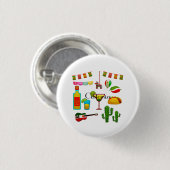 Cinco de Mayo Celebration Thunder_Cove Ronde Button 3,2 Cm (Voorkant /achterkant)