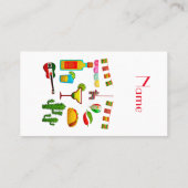Cinco de Mayo Celebration Thunder_Cove Visitekaartje (Achterkant)
