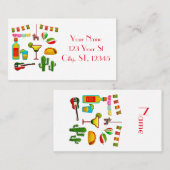 Cinco de Mayo Celebration Thunder_Cove Visitekaartje (Voorkant / Achterkant)