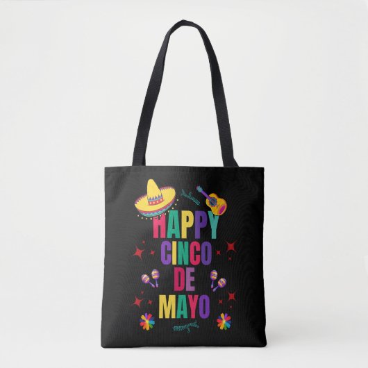 Cinco de Mayo Celebrations Collectie Tote Bag (Voorkant)