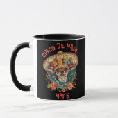 Cinco de Mayo Chihuahua Dragen Sombrero & Serape Mok (Links)