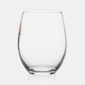 Cinco de Mayo Chihuahua Dragen Sombrero & Serape Wijnglas Zonder Voet (Links)