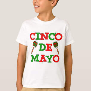 Cinco De Mayo Colorful Maracas T-shirt