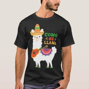 Cinco de Mayo Como Se Llama Shirt Grappig Wat ben