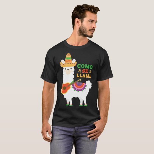 Cinco de Mayo Como Se Llama Shirt Grappig Wat ben (Voorkant volledig)
