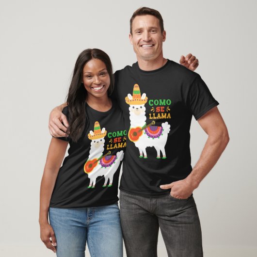 Cinco de Mayo Como Se Llama Shirt Grappig Wat ben  (Unisex)