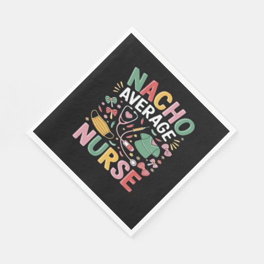 Cinco de Mayo Coquette Bow Nacho Gemiddelde Nurse  Servet (Hoek)