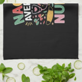 Cinco de Mayo Coquette Bow Nacho Gemiddelde Nurse  Theedoek (Gevouwen)