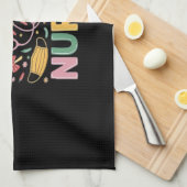 Cinco de Mayo Coquette Bow Nacho Gemiddelde Nurse  Theedoek (Quarter Fold)