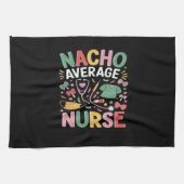 Cinco de Mayo Coquette Bow Nacho Gemiddelde Nurse  Theedoek (Horizontaal)