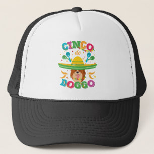 Cinco de Mayo Corgi Dog Trucker Pet