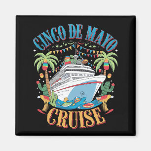 Cinco De Mayo Cruise Mexico Mexicaans Schip Feest Magneet