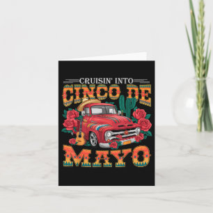 Cinco de Mayo Cruise Mexico Mexicaanse Fiesta Cinc Kaart