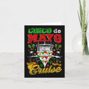 Cinco de Mayo Cruise Mexico Mexicaanse Fiesta Cinc Kaart