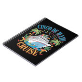 Cinco de Mayo Cruise Mexico Mexicaanse schip Fiest Notitieboek (Linkerzijde)