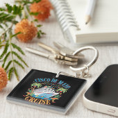 Cinco de Mayo Cruise Mexico Mexicaanse schip Fiest Sleutelhanger (Voorkant Rechts)