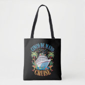 Cinco de Mayo Cruise Mexico Mexicaanse schip Fiest Tote Bag (Voorkant)