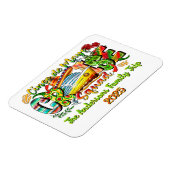 Cinco de Mayo Cruise Shirt Aangepaste naam en jaar Magneet (Linkerzijde)