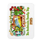 Cinco De Mayo Cruise Shirt Aangepaste Naam & Jaar Magneet (Verticaal)