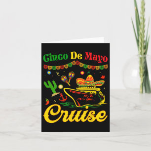 Cinco de Mayo Cruise Squad Groep Matching Mexicaan Kaart