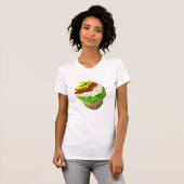 Cinco de Mayo cupcake t-shirt (Voorkant volledig)