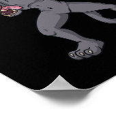 Cinco de Mayo Dabbing Chupacabra Leuk Mexicaans Da Poster (Hoek)