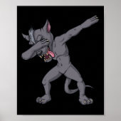 Cinco de Mayo Dabbing Chupacabra Leuk Mexicaans Da Poster (Voorkant)