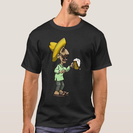 Cinco De Mayo Dabbing Drunk Tio Women Mexican Cele T-shirt (Voorkant)
