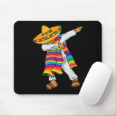 Cinco De Mayo Dabbing Mexicaans Poncho Kinder Peut Muismat (Met muis)