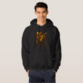 Cinco de Mayo Dabbing Mexicaanse Poncho Sombrero P Hoodie (Voorkant volledig)