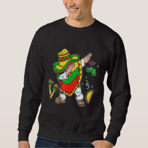 Cinco De Mayo Dabbing Mexican Poncho Boys Mannen S Trui