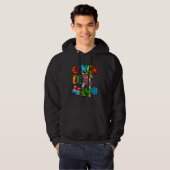 Cinco De Mayo Dabbing Mexican Poncho Party Fiesta  Hoodie (Voorkant volledig)