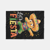 Cinco de Mayo Dabbing Pinata Let's Fiesta Squad Da Fleece Deken (Voorkant (Horizontaal))
